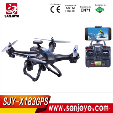 PK Bayangtoys X16 CG035 O mais novo Drone Follower X6 Follow me Wifi fpv gps drone com função de órbita de câmera 720p SJY-X183W GPS